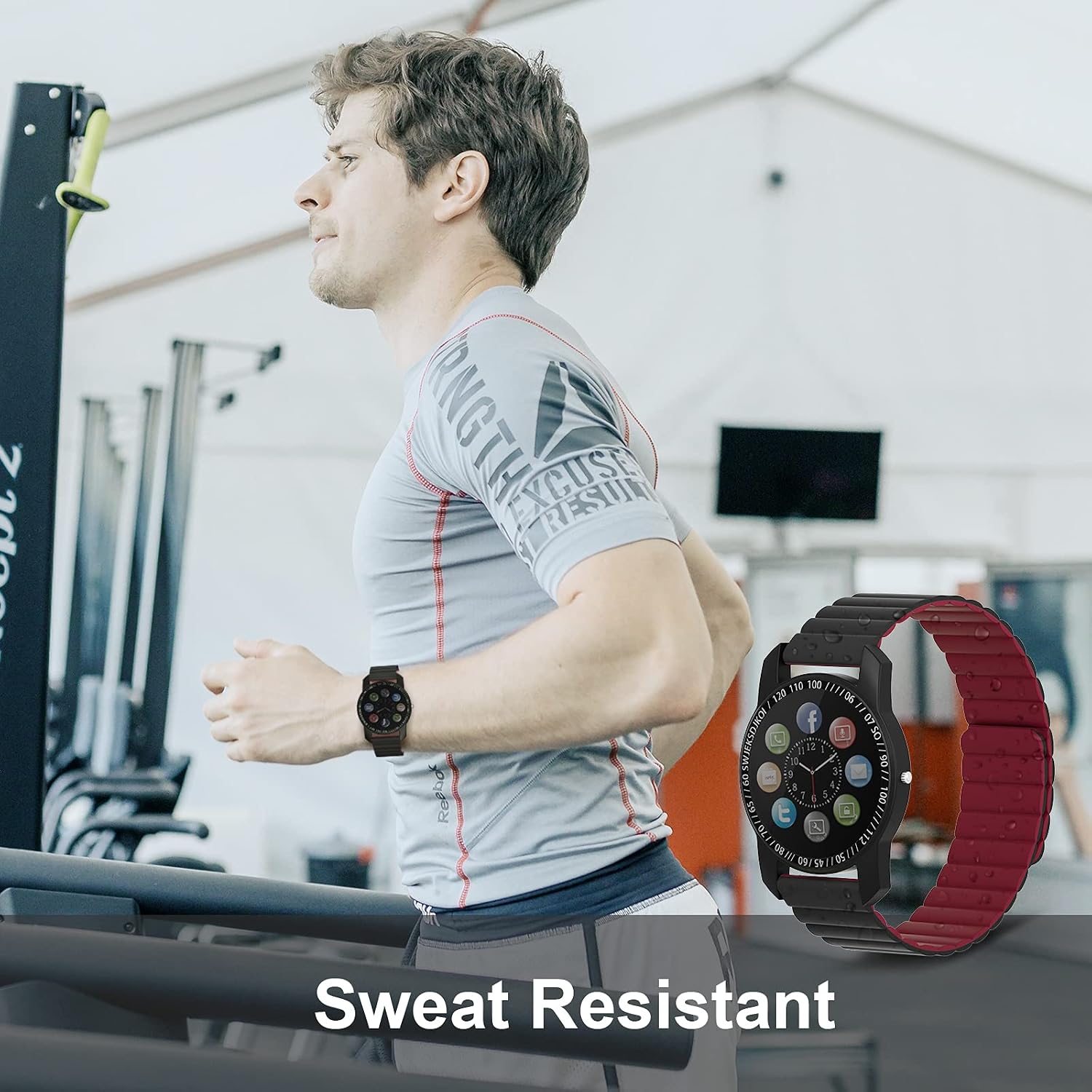 Watch Band, Magnetic Smartwatch Bands, Silicone Strap Quick Release 20mm 22mm Smart Watch Straps for Galaxy Watch 42mm Active 2 40mm 44mm Gear S2 S3 Classic Frontier Galaxy Watch 46mm Forerunner 935 image 5