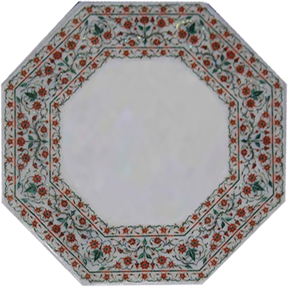 Marble Side Table Top 6009