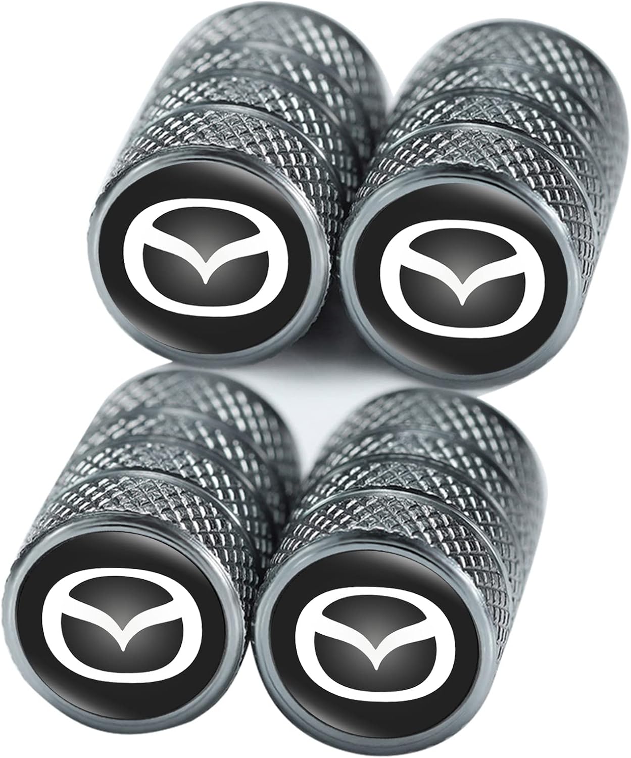 Reifen Ventilkappen passend für Mazda Cx7 Cx5 Cx9 Cx5 Cx3 Mx5 Protege Valet Rotary Rx8