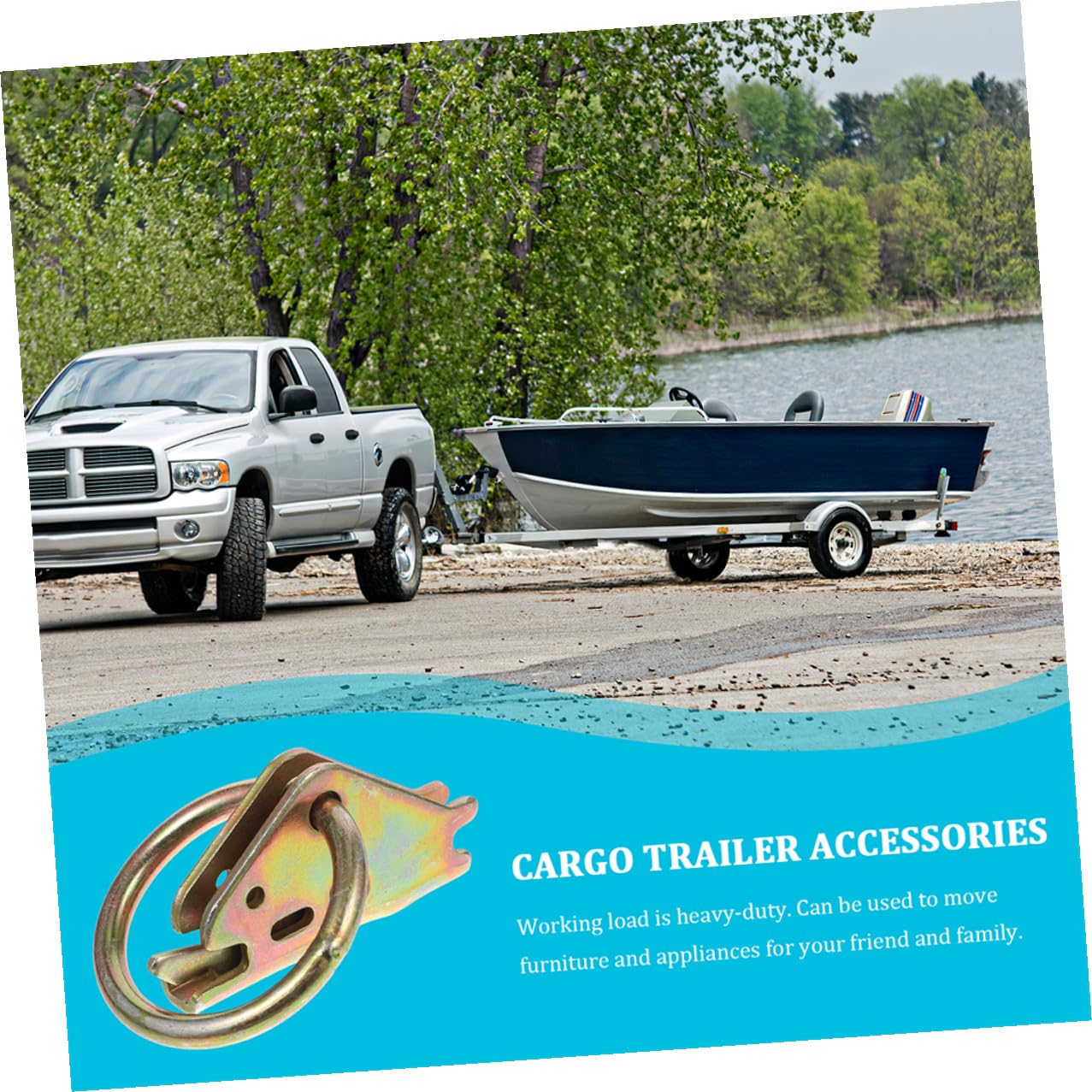 6 Stück Teiliges Zurrösen aus Rostfreiem Stahl Stabile Heavy Duty Tie Down Anchors mit O ring Pickup Zubehör für Sichere Ladungssicherung Lkw Ladefläche und Anhänger