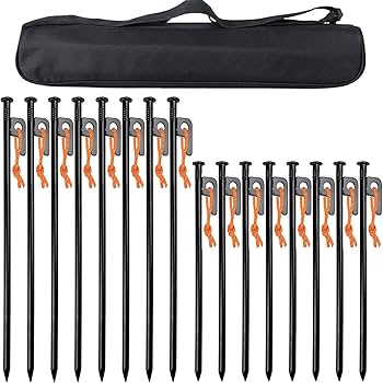 値下げ　金属製テントペグ 50本セット 約20cm 値下げ 金属製テントペグ 50本セット 約20cm 値下げ金属製