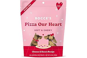 Pizza Our Hearts Valentine Dog Treats