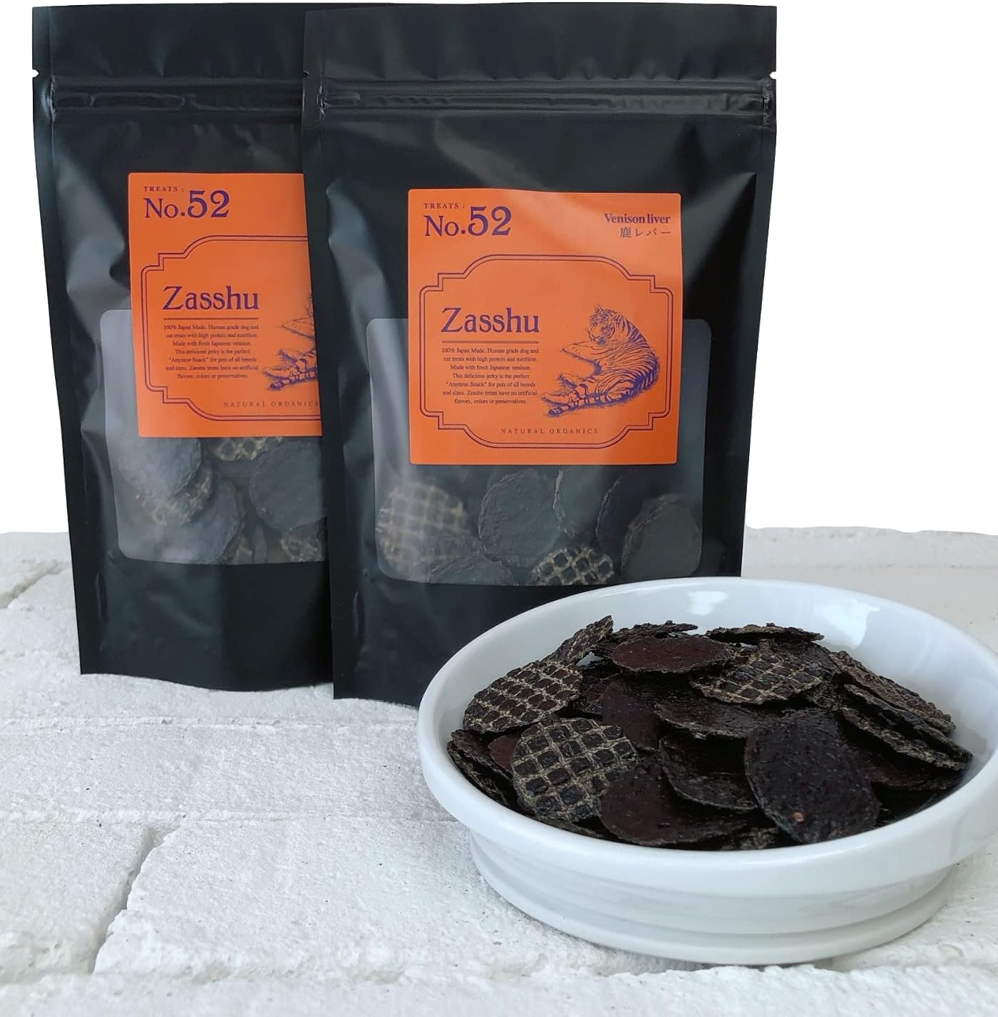 Zasshu 国産 鹿肉 ジャーキー 犬 おやつ 無添加 ドッグフード ペットフード 犬用 鹿レバー