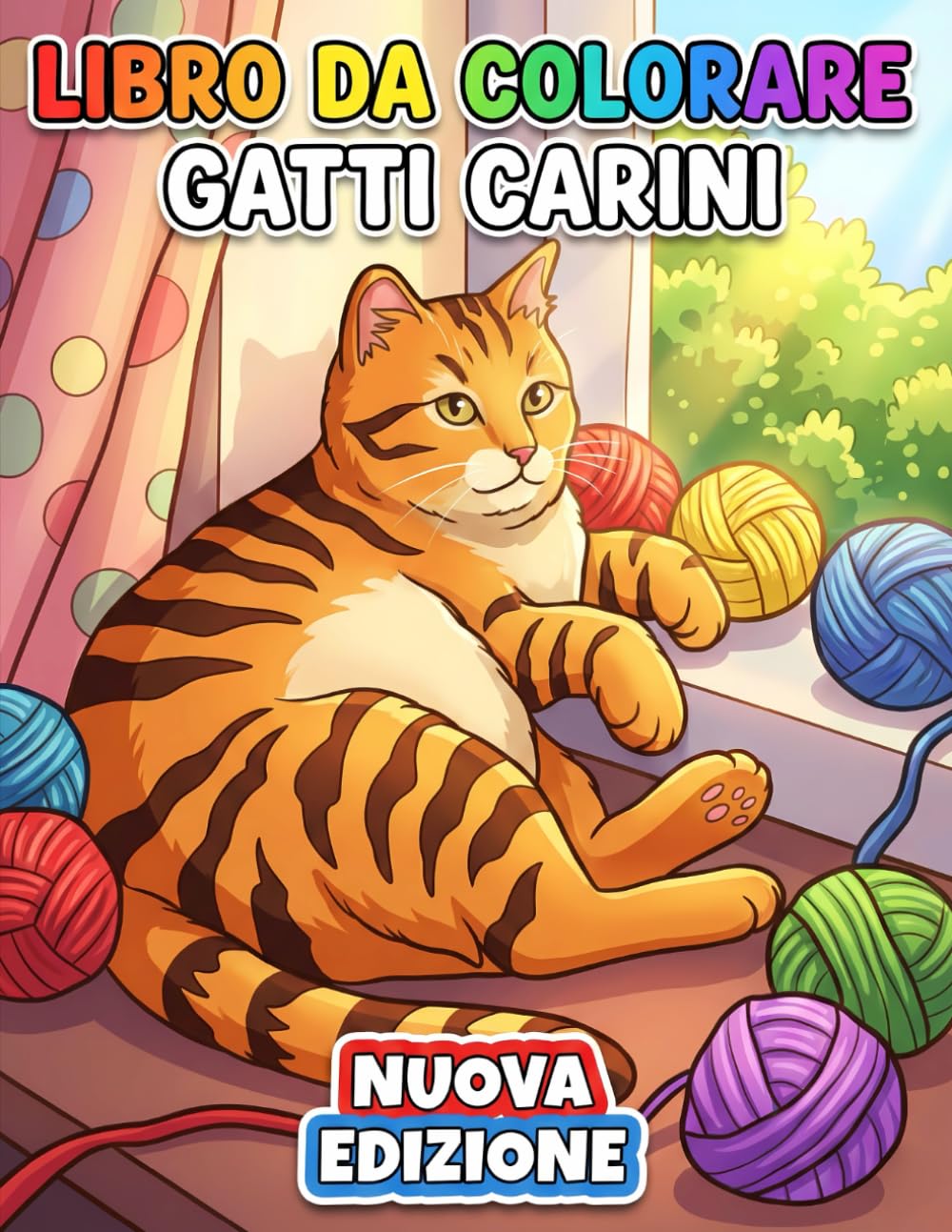 Libro da Colorare di Gatti Carini: Oltre 50 Disegni Divertenti E Adorabili Per Bambini Dai 6 Ai 12 Anni, Perfetto Per Il Rilassamento