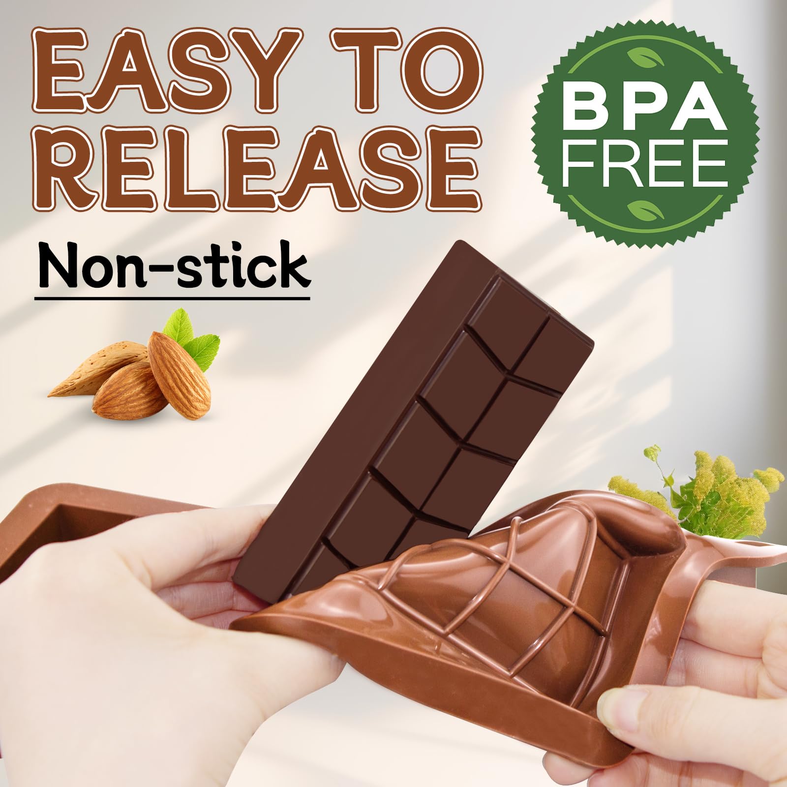 Stampo per cioccolato - Stampo per cioccolato in silicone, stampo per