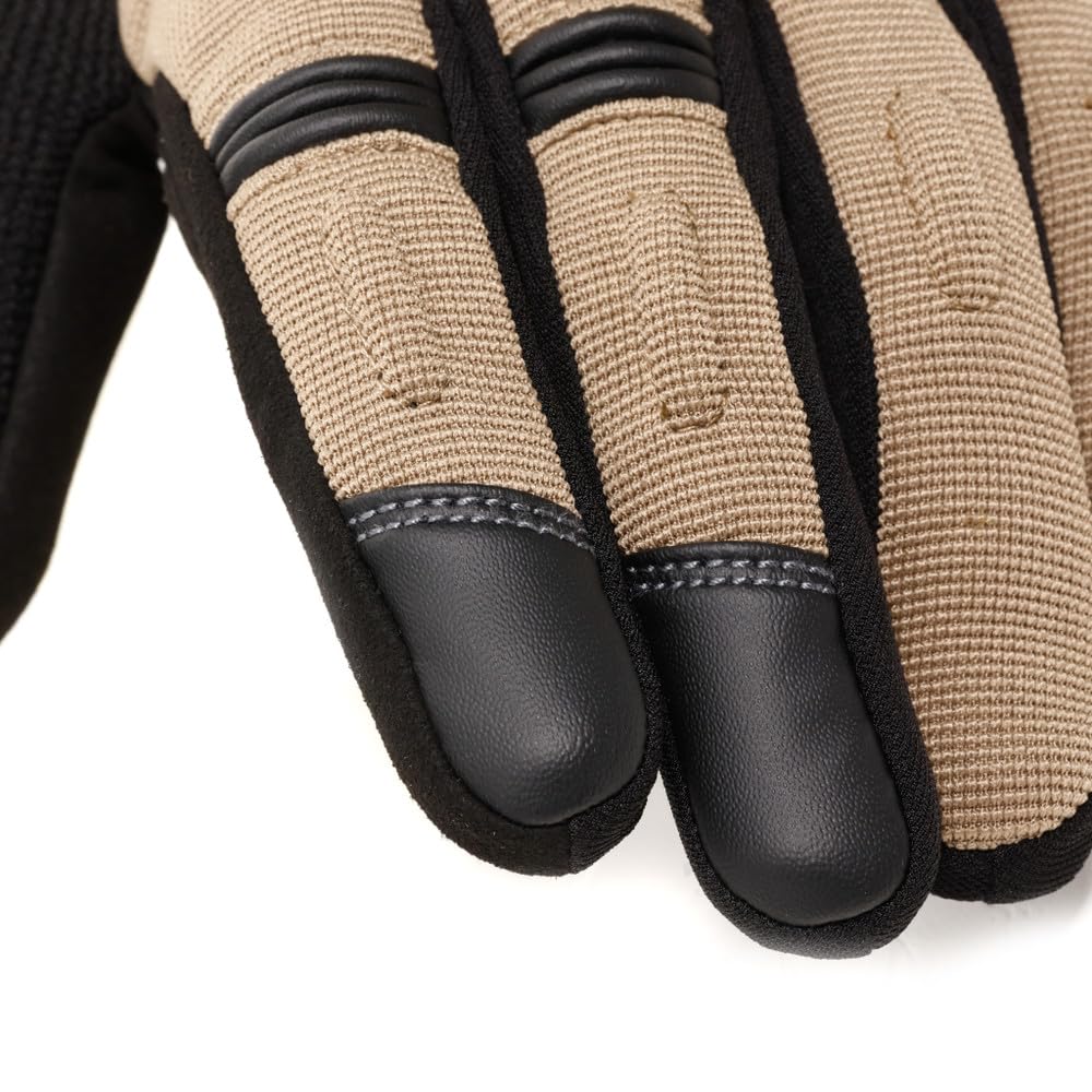 DAINESE Metrax Air Gloves, Guanto Moto Urban Corto in Tessuto Aerato per Estate con Smart Touch e Calzata Facile, per Uomo, Black/Tidal Foam, S