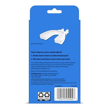 Amazon Basics Dental Guard 2 Pack, Packaging May Vary