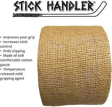 STICK HANDLER Professional Hockey Grip Tape (Tan)