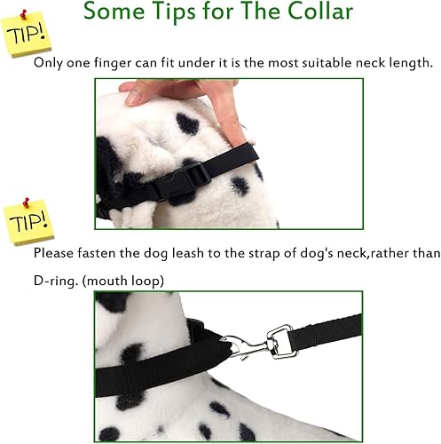 Miniatura 5 de Collar de cabeza de perro con tela suave, arnés de cabeza de perro para que el perro deje de tirar con lazo ajustable (S, azul lago)