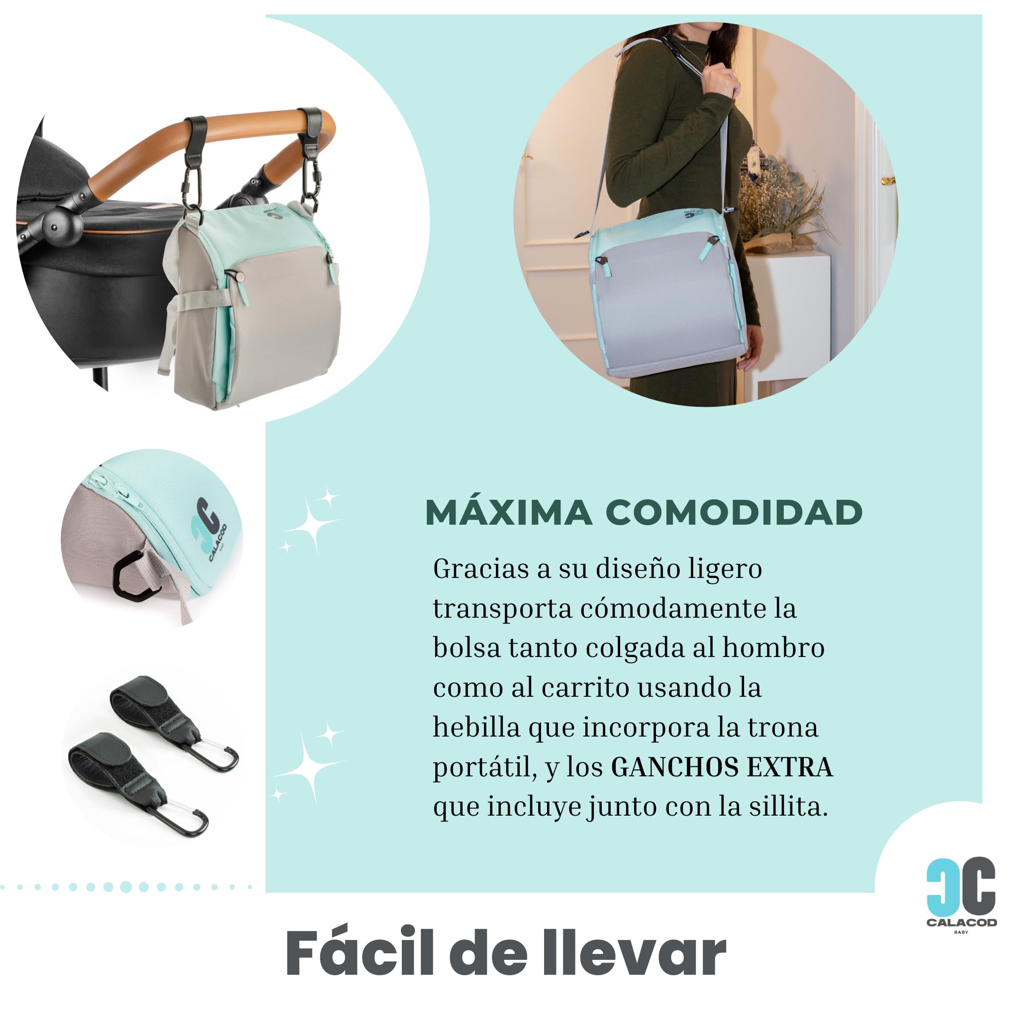 Trona portatil bebe de diseño - 2 en 1: trona de viaje + bolsa de gran capacidad - alzador/elevador de silla para mesa de comer - trona plegable ligera - 6m/3 años (15kg), color UNISEX