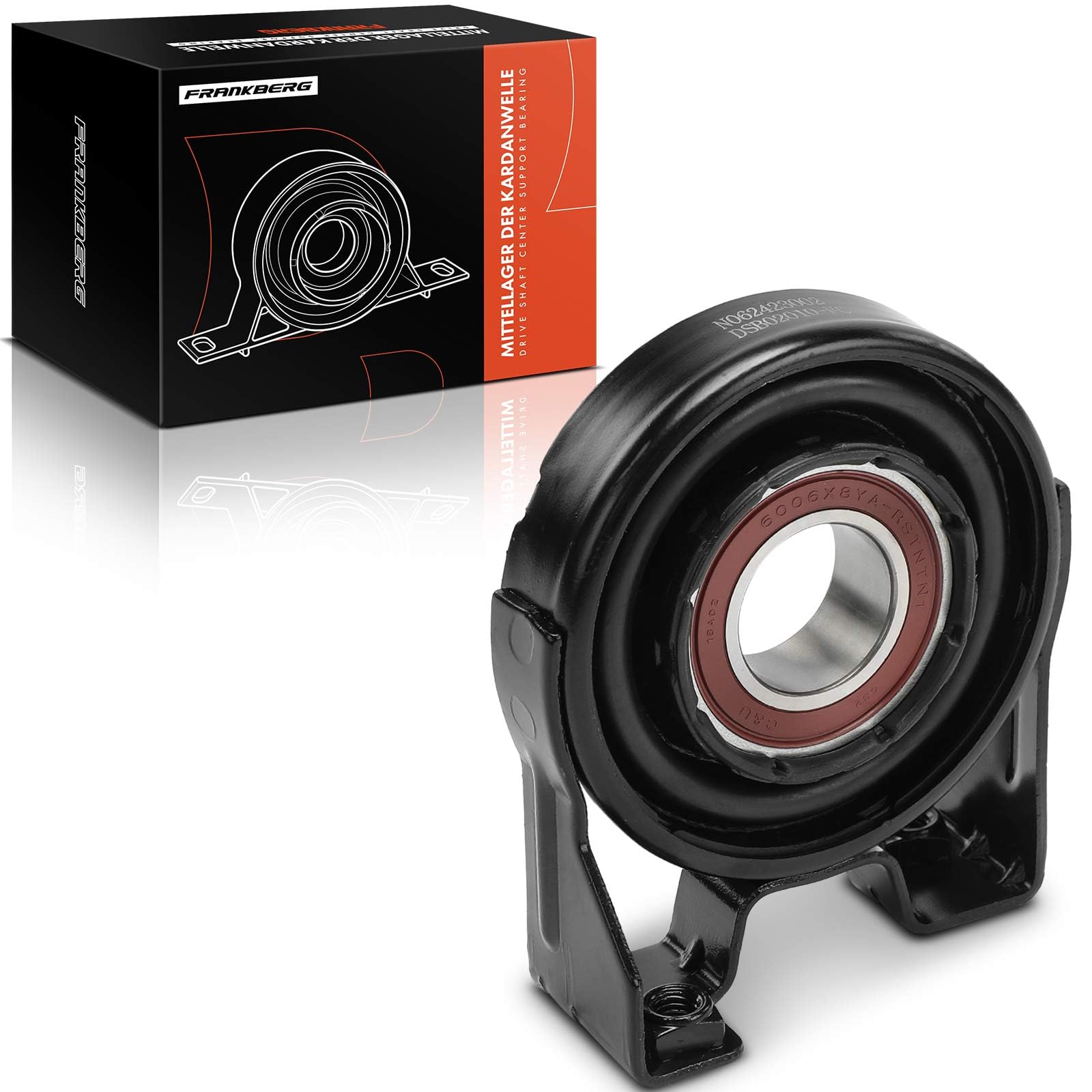 Frankberg Palier central d'Arbre de Transmission Compatible avec C.a.y.e.n.n.e 92A 3.0L-4.8L 2010-2024 T.o.u.a.r.e.g 7L6 7L7 7LA 2.5L-6.0L 2002-2010 Remplacer# 95542102011