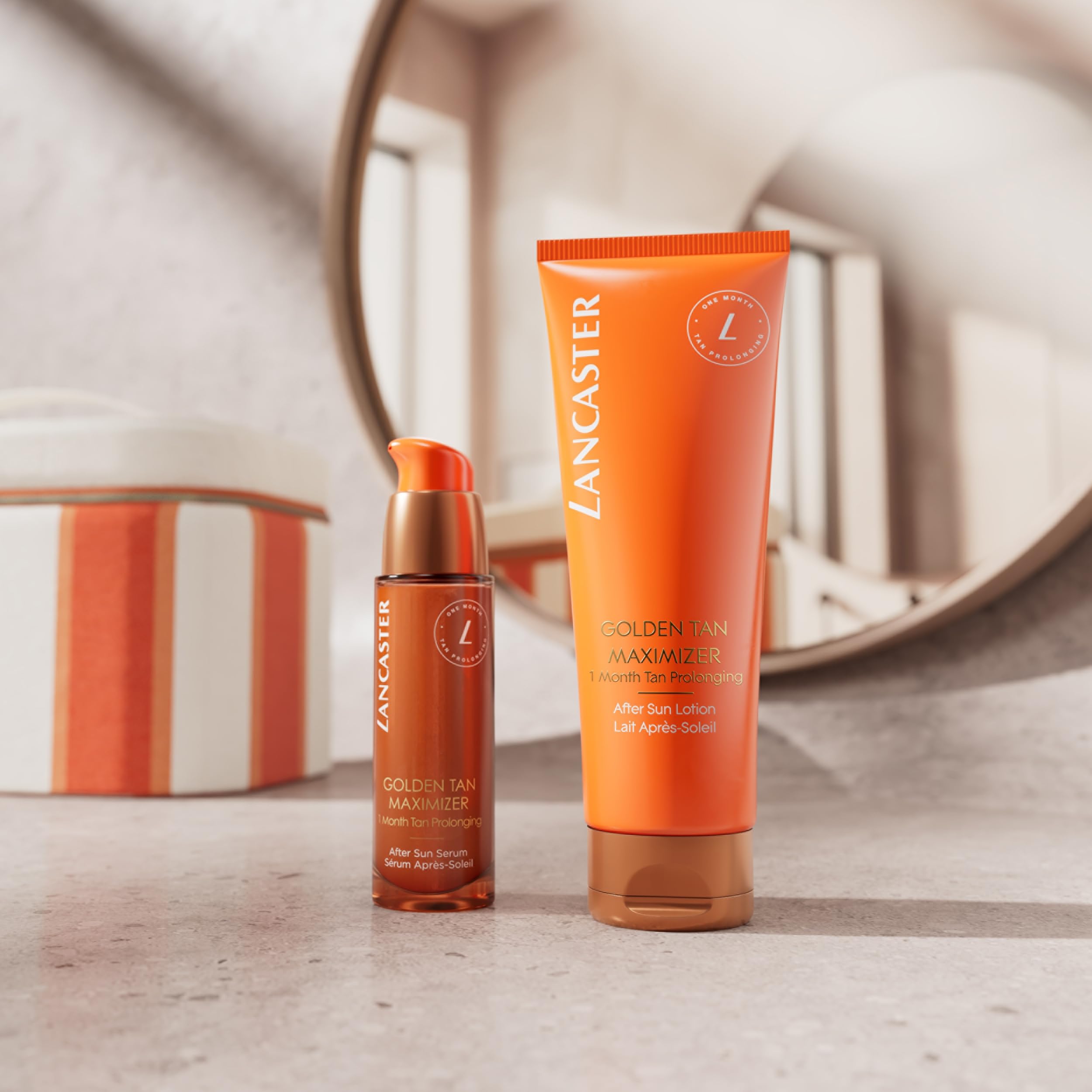 Lancaster Golden Tan Maximizer - After Sun Serum, Siero Dospole, Prolunga l'Abbronzatura fino a 1 Mese, Lenisce e Ripara la Pelle dai Danni Causati dal Fotoinvecchiamento, 30 ml