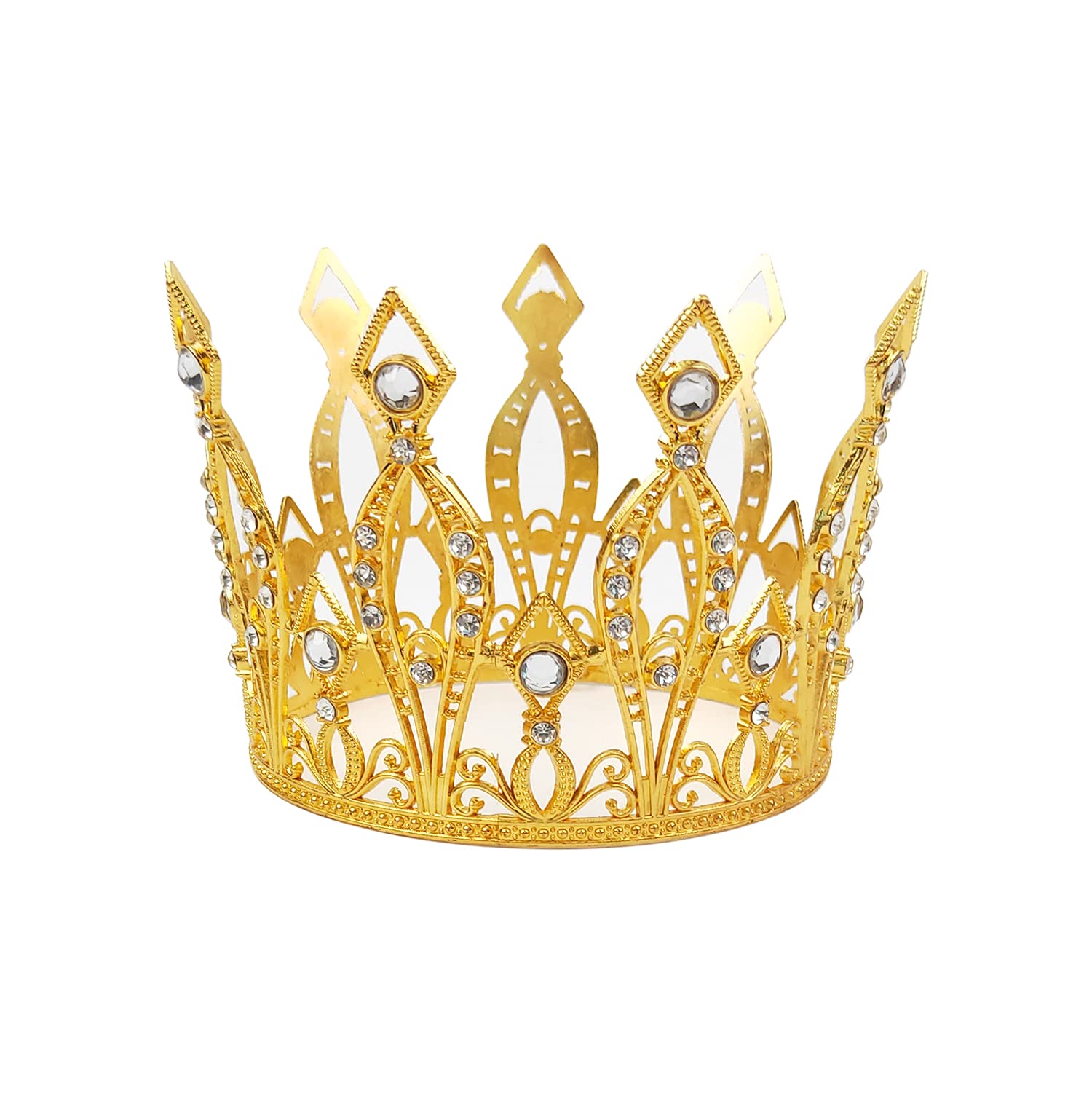 Buy Gold Crown Cake Topper Royal Prince and Princess Crown Cake Topper