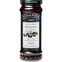 St Dalfour Blackcurrant Preserve 284 g Pack of 6