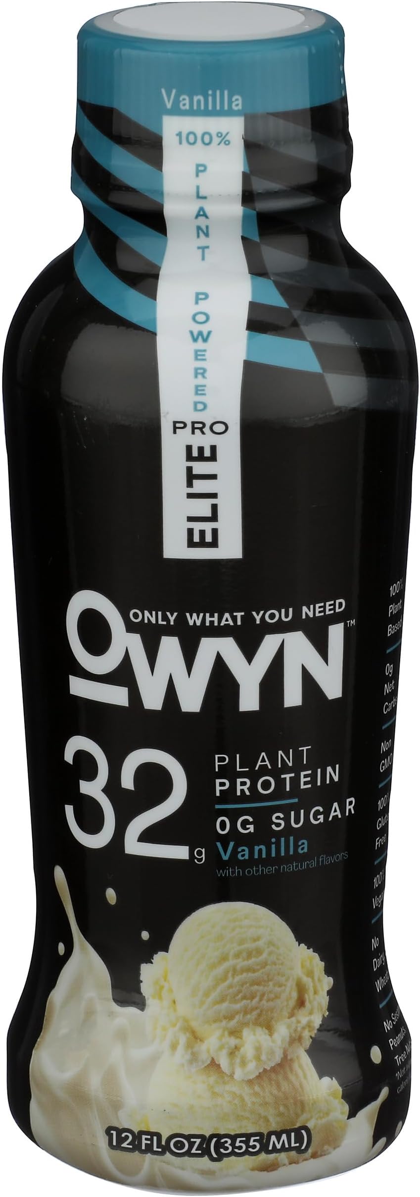 Owyn Vanilla Pro Elite Plant Protein Shake, 12 FZ