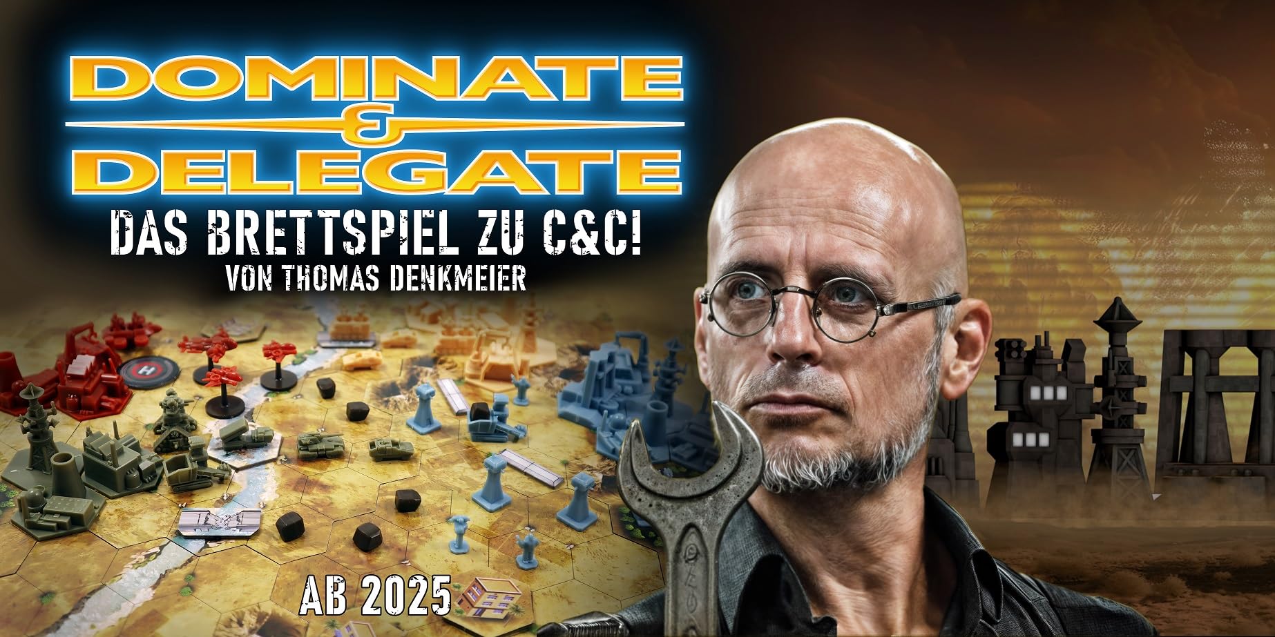 Dominate & Delegate - gra planszowa inspirowana Command&Conquer (wydanie angielskie)