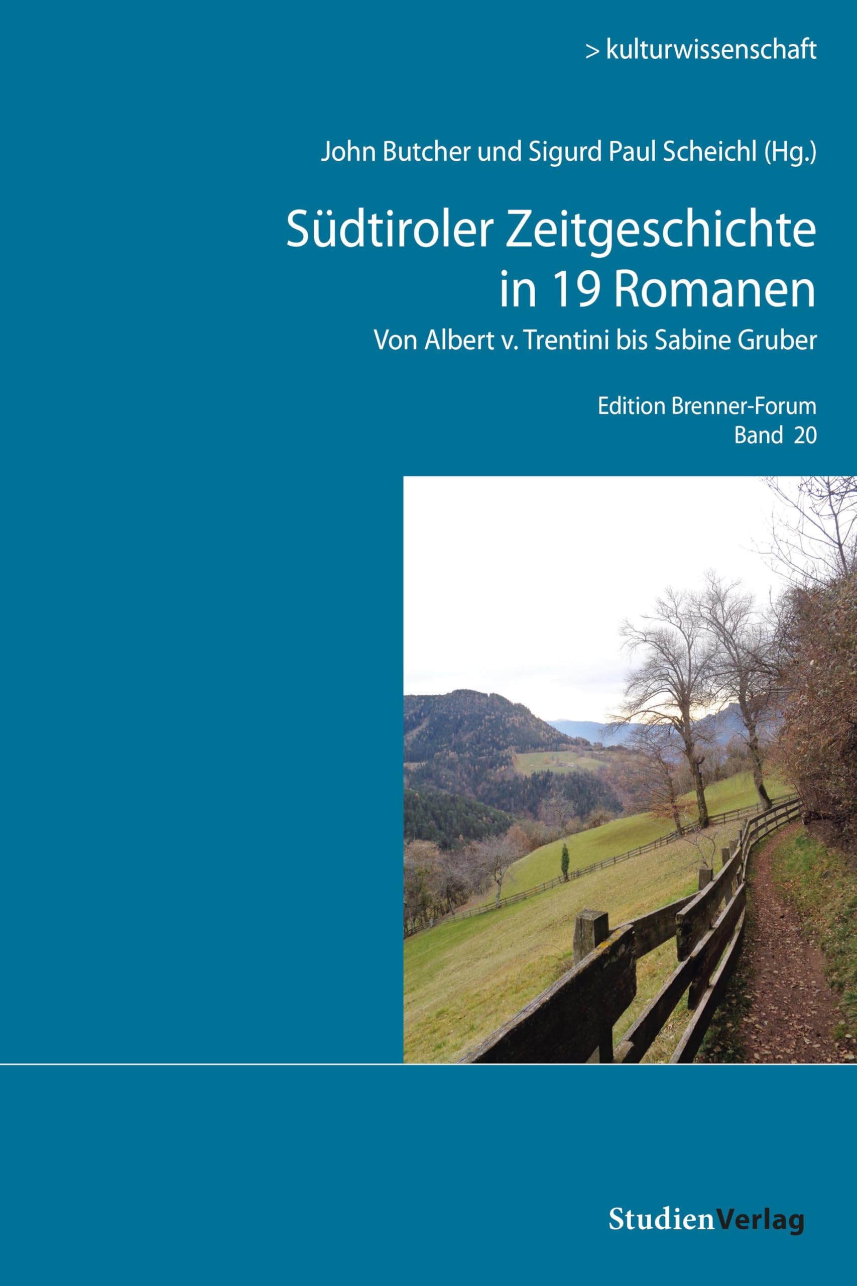 Südtiroler Zeitgeschichte in 19 Romanen: Von Albert v. Trentini bis Sabine Gruber (Edition Brenner-Forum)