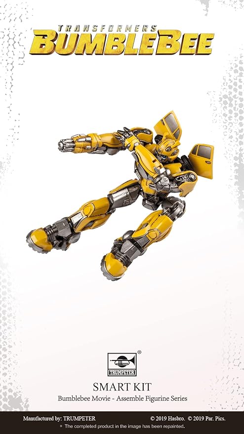 Trumpeter Transformers Bumblebee Kit de Modelo de Plástico miniatura 4
