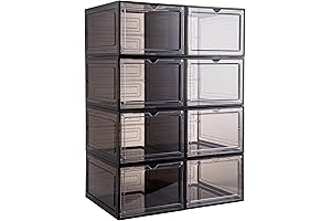 Attelite Advanced Hard-Shell Plastic Hat Organizer [8 Pack]