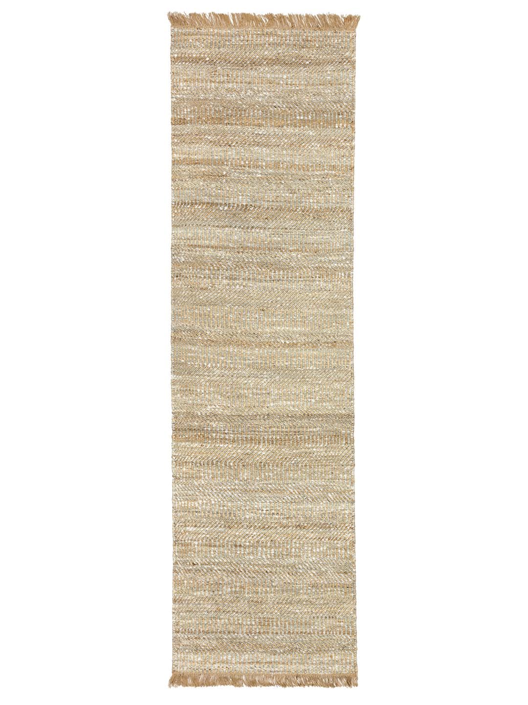 RugVista Sahara Jute Tapis, 80 x 300 cm, Marron