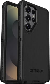 OtterBox Defender Case for Samsung Galaxy S25 Ultra, Shockproof, Drop Proof, Ultra-Rugged, Protective Case, 7X Tested to Military Standard, Black