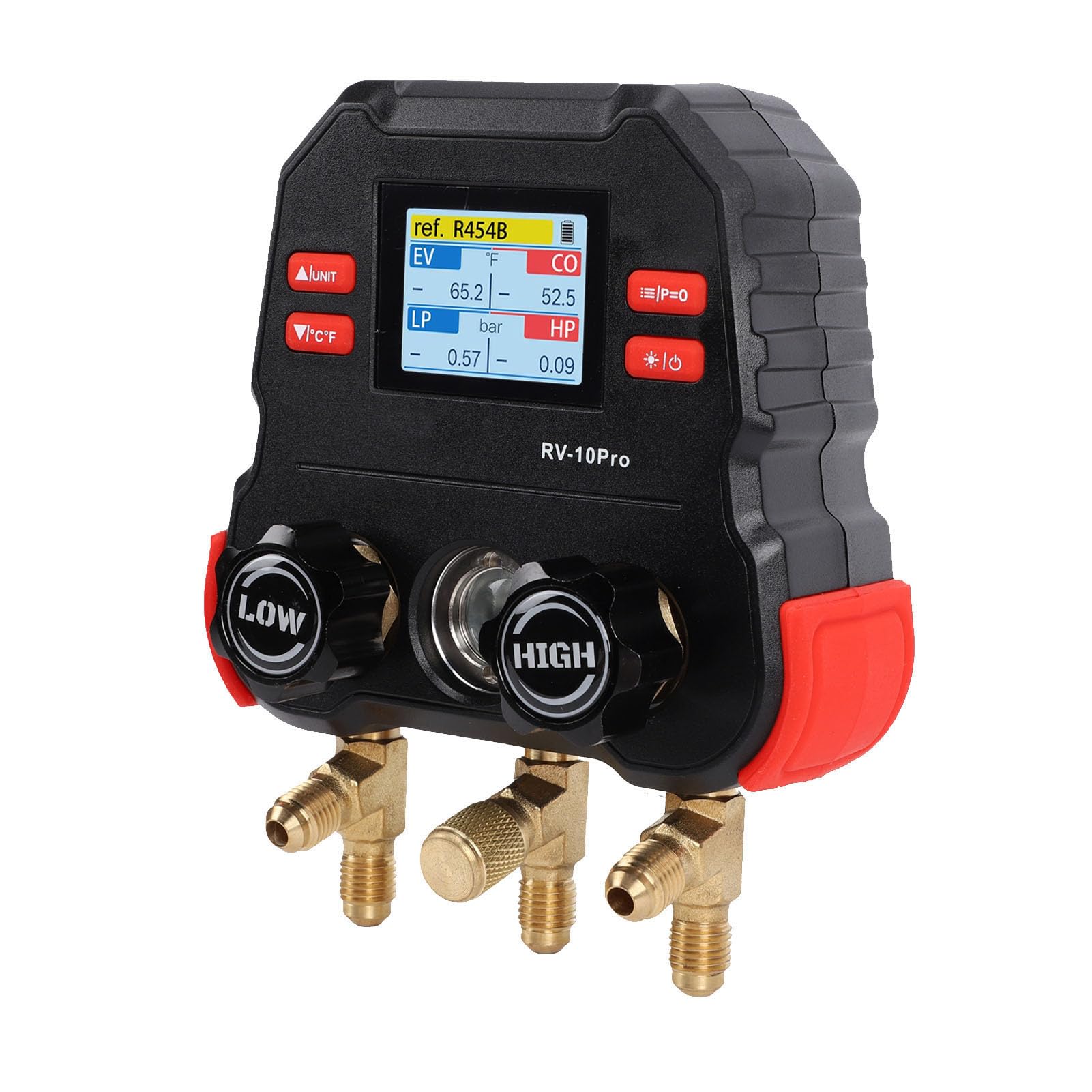 Hyuduo Medidor de Colector Digital, Herramienta de Recarga de