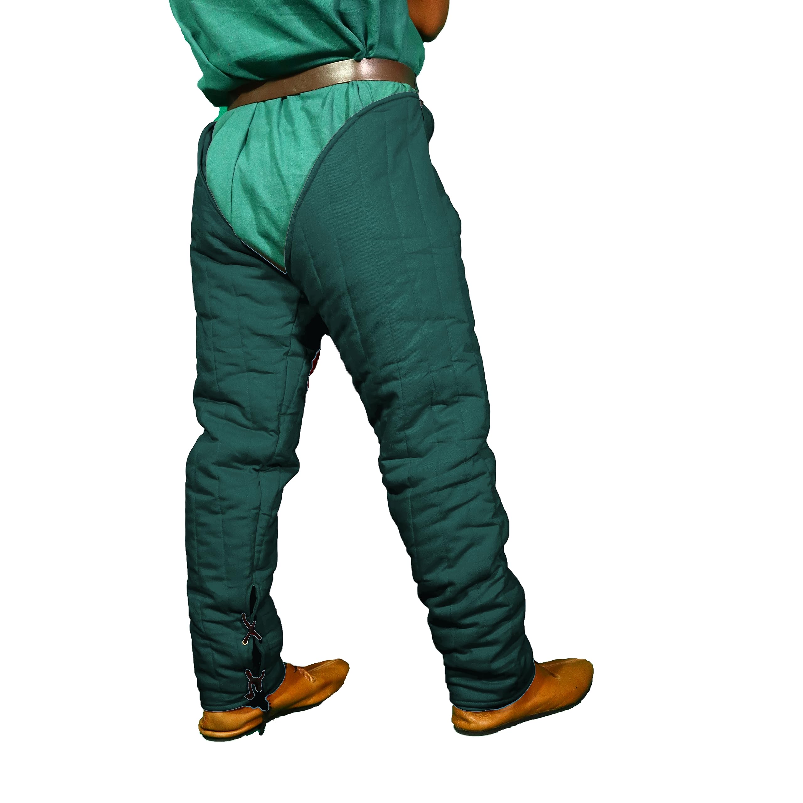 THE MEDIEVALS Lagging Thick Padded Chausses Lower Under Gambeson Hauberk SCA Armor