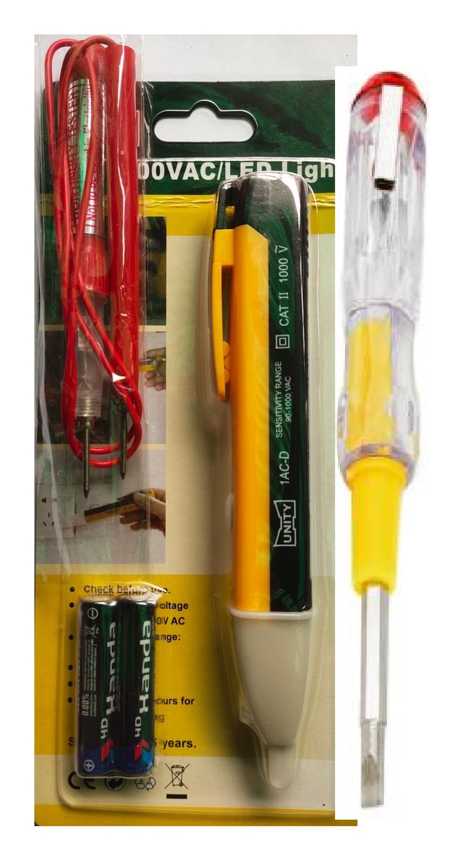 Gadariya King Voltage tester And 2in1 line tester and Continuity Tester pack of 3 Analog Voltage Tester (B0CR8K2JS9) Amazon Price History, Amazon Price Tracker