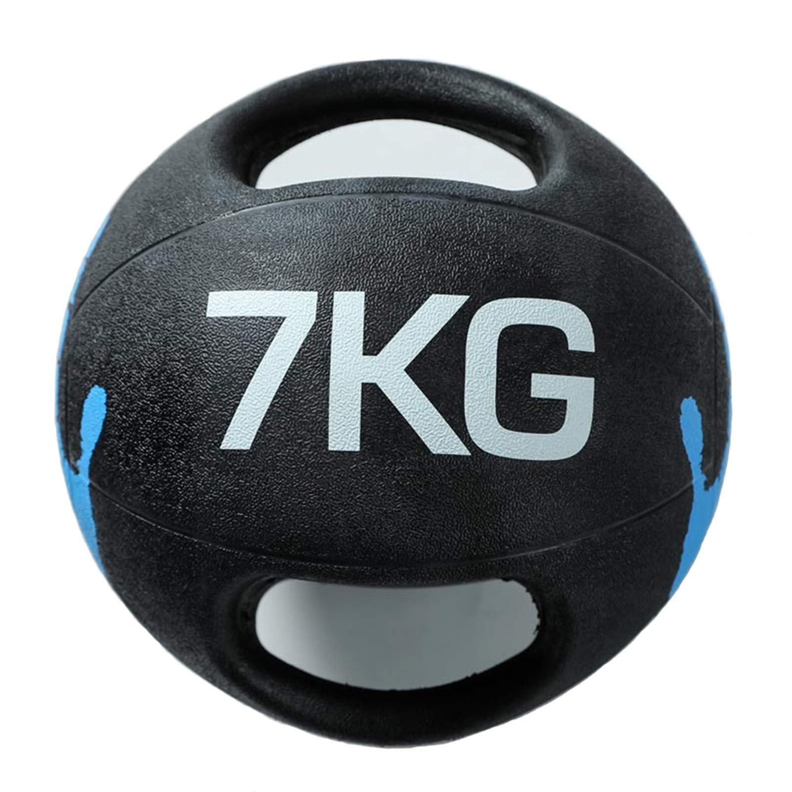 Palle mediche Palla Medica Biauricolare, Palla di Gomma Piena, Palla Rimbalzante per Allenamento Fitness da Casa, 3 kg, 4 kg, 5 kg, 6 kg, 7 kg, 8 kg, 9 kg, 10 kg (Size : 7kg/15.4lb)