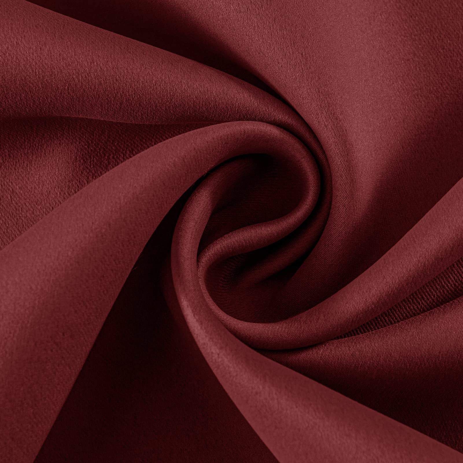 Joydeco Blackout Curtains 95 Inch Length 2 Panels Set, Thermal Insulated Long Curtains 2 Burg - Image 3