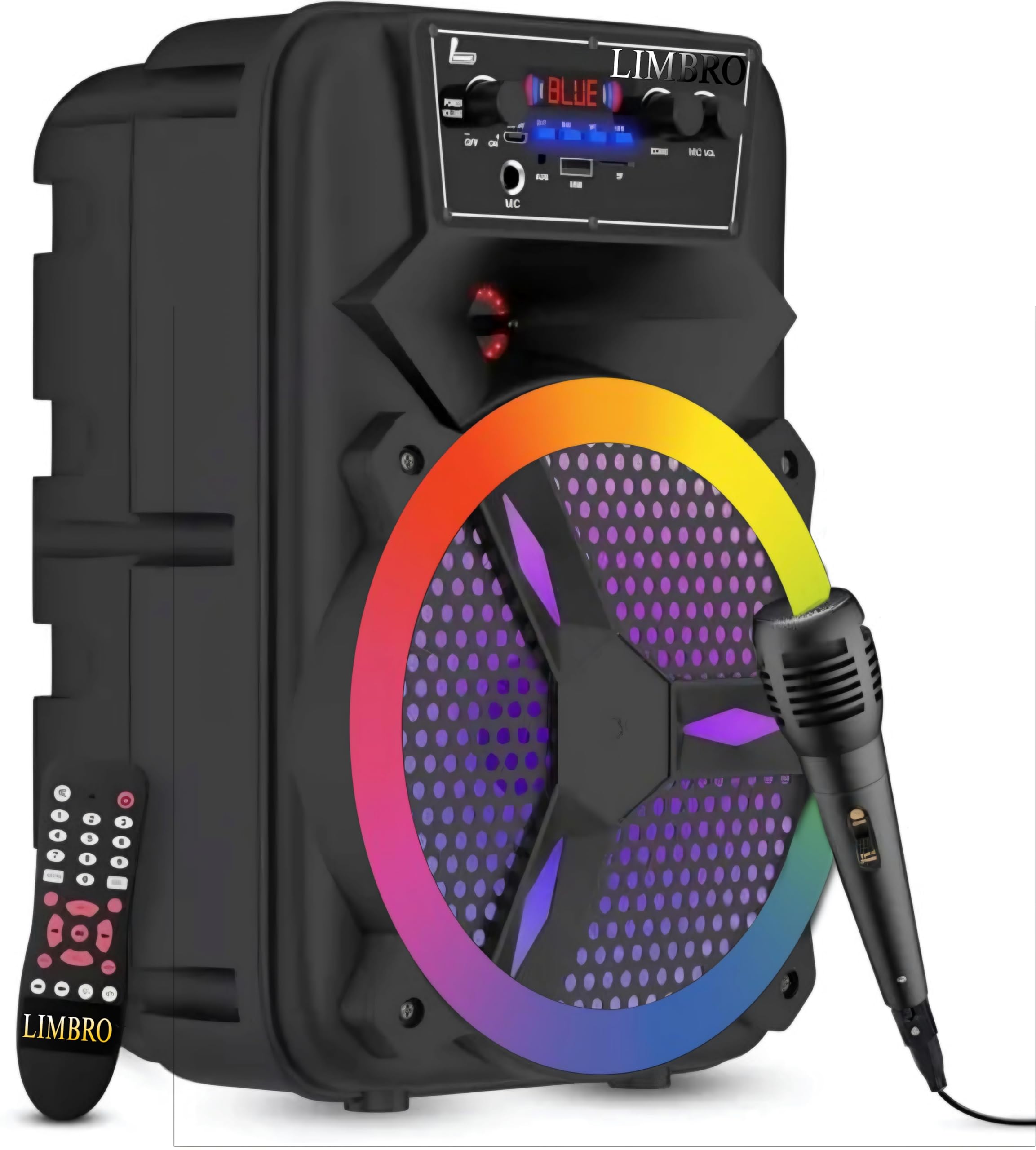 LIMBRO GT50 Beats 40W Karaoke Bluetooth Party Speaker with Loud