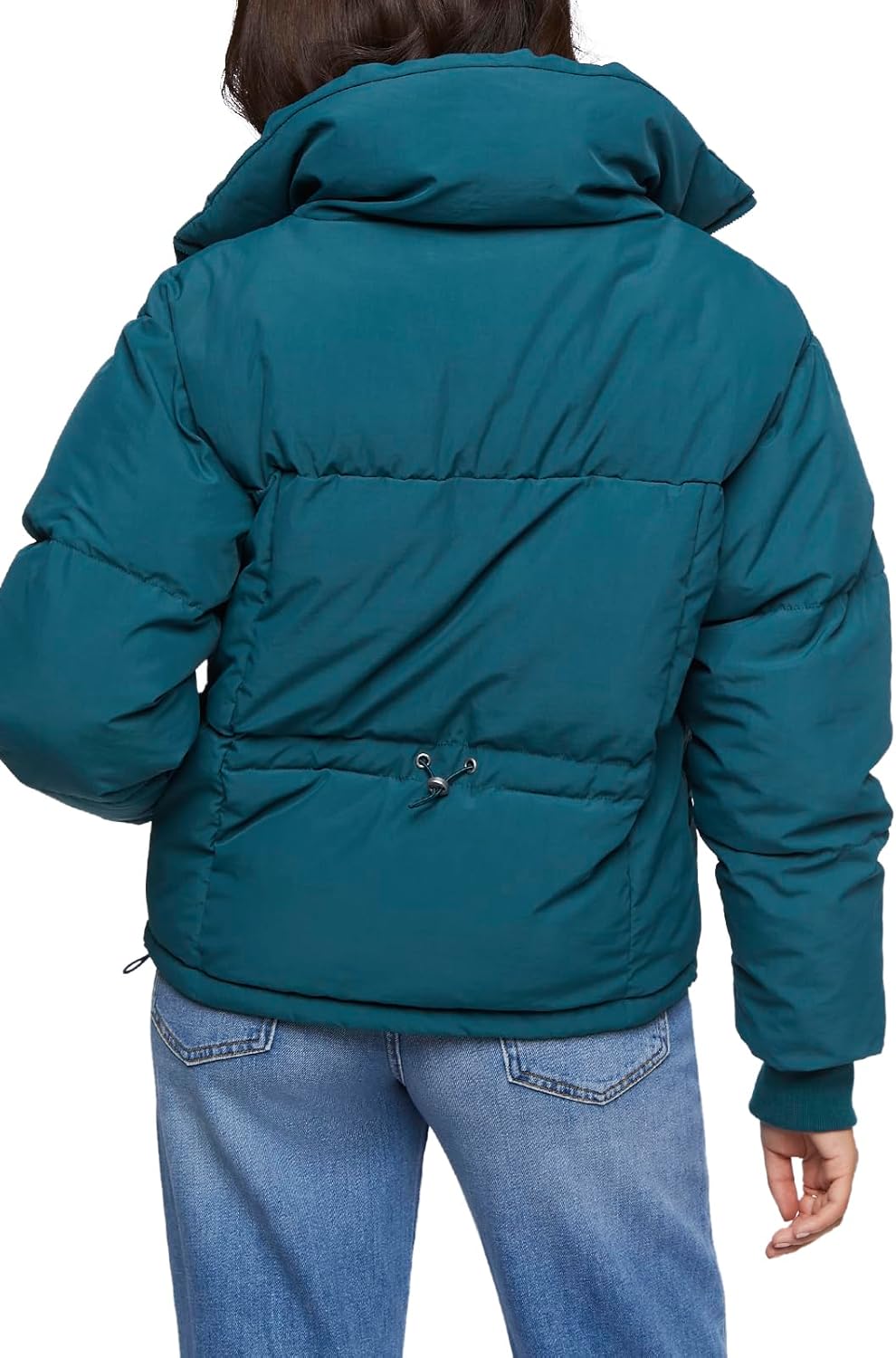 Forever 21 womens Quilted Puffer Jacket - Image 4