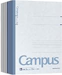 Kokuyo Campus Composition Cahier, paquet de 1 B5 Carnets de notes linéaires avec 100 Feuilles de l'Ordre Règlement papier, 7 x 10 livre de notes rose de pouce pour l'école et le travail, fournitures scolaires Comp livre pour journal journal