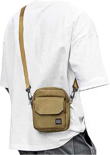 Small Crossbody Bag Side Shoulder Bag For Men, Women Mini Messenger Bag