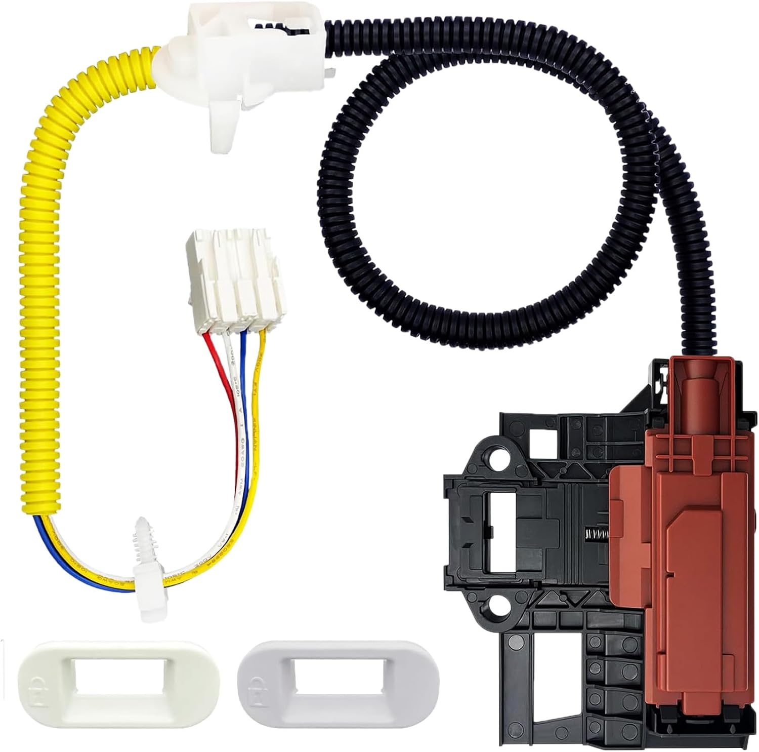 WPW10482837 W10482837 Washer Lid Lock Latch Fit for maytag whirlpool MAT20CSAGW0 MAT20PDAGW0 MAT20PNAGW0 MVW18CSAGW0 XCAE2763BQ0 Replace 4447556 OEM24105706 PS11755479 EAP11755479 FIX11755479