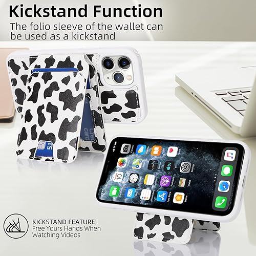 Miniatura 4 de Havaya Magsafe - Funda magnética desmontable 2 en 1 para iPhone 11 Pro con tarjetero Magsafe compatible con soporte para teléfono, ranuras