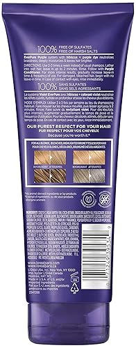 Miniatura 6 de L'Oreal Paris Hair Care EverPure Champú morado tonificante de latón sin sulfato para cabello rubio, decolorado, plateado o marrón, 6.8 onzas