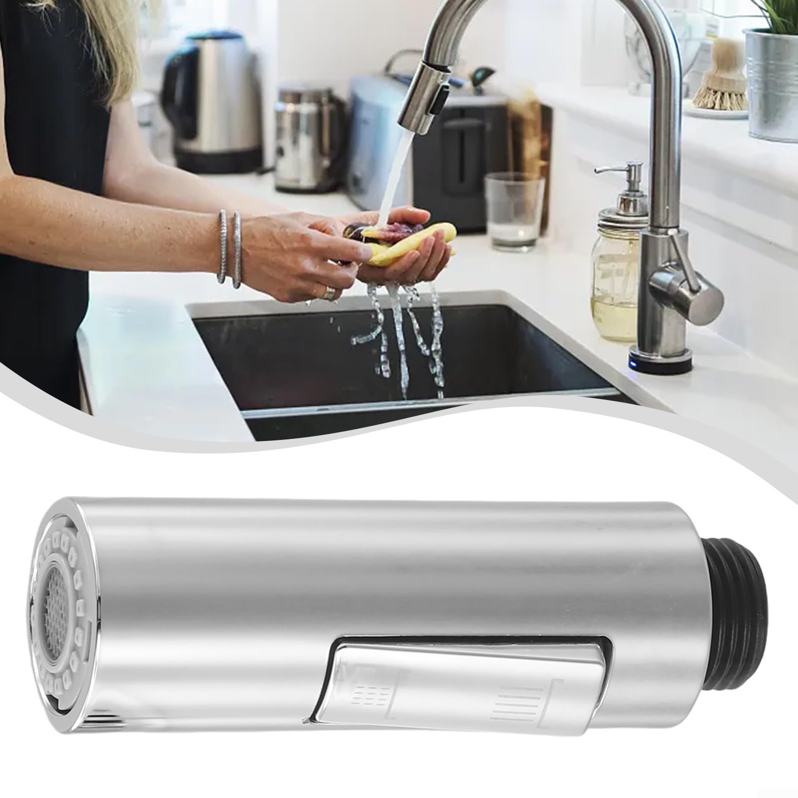 Cabezal De Pulverización De Grifo De Cocina, Rociador