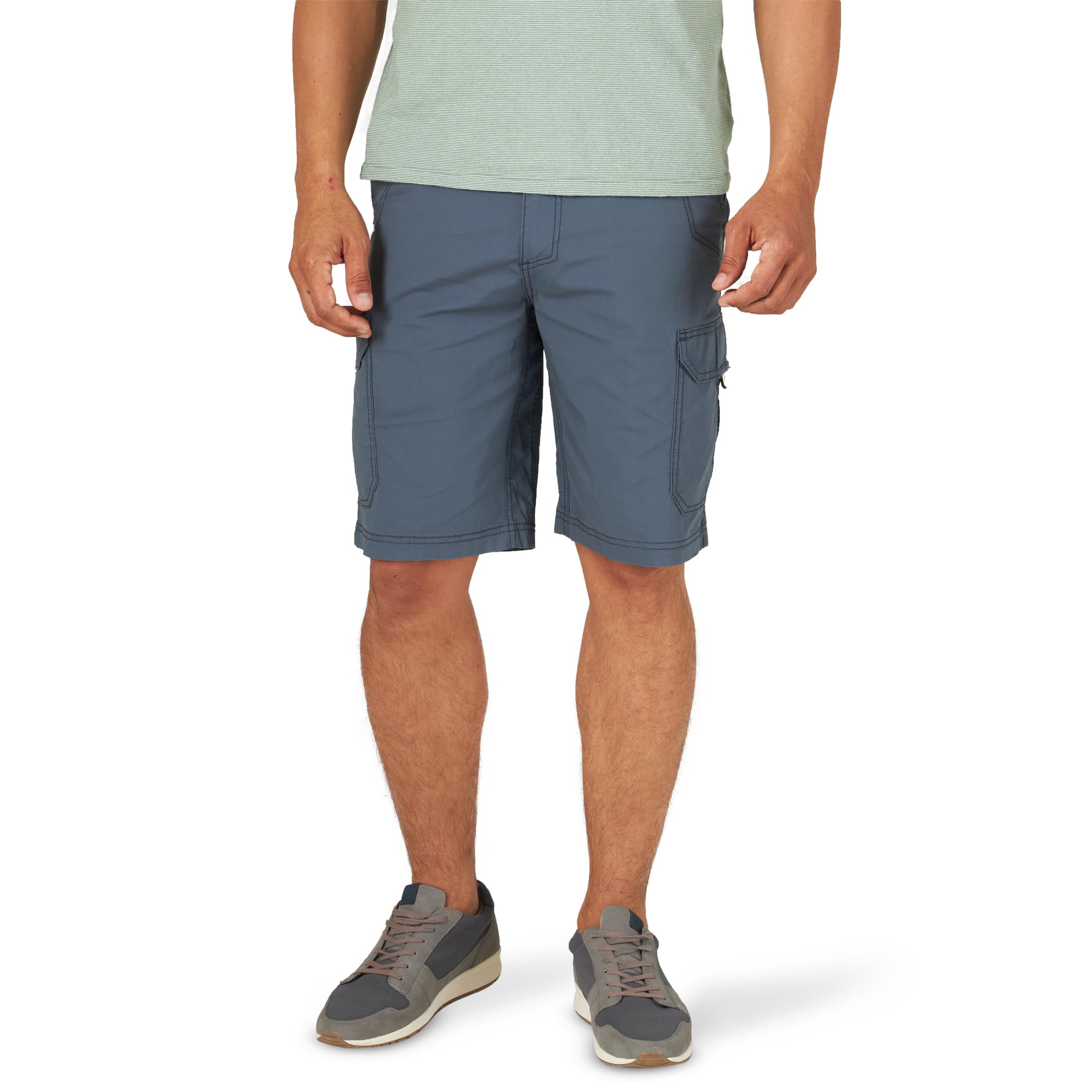Lee Men's Extreme Motion Crossroad Cargo Short, Slate, 38