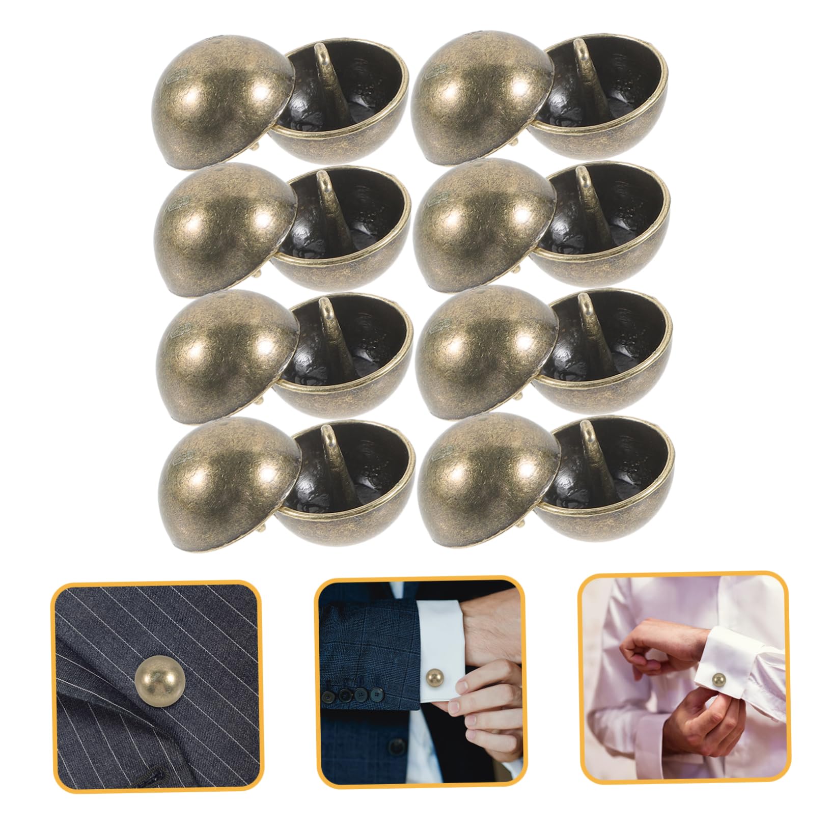 5 Set Bottoni in Metallo Sostituzione Pulsanti Per Pantaloni Bottone Per Jeans Spille Per Bottoni Jeans Per I Di in Metallo Bottone Dei Lega 50 Pezzi*5