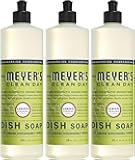 Clean Day Liquid Dish Soap, Biodegradable Formula, Lemon Verbena, 16 fl. oz - Pack of 3