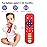 Chuya Remote Teethers Silicone Baby Teething Toys, TV Remote Teether Toy Red
