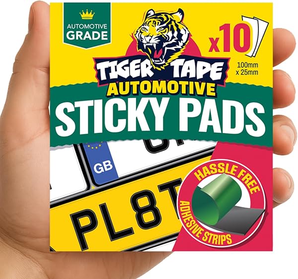 Tiger Tape Number Plate Pads: Secure Hold? — Worth the Investment?