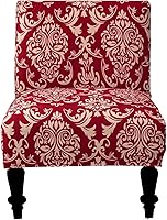 Vista 37 de Funda para silla sin brazos Eco-Ancheng - Fundas removibles, lavables e impresas para sala de estar y comedor