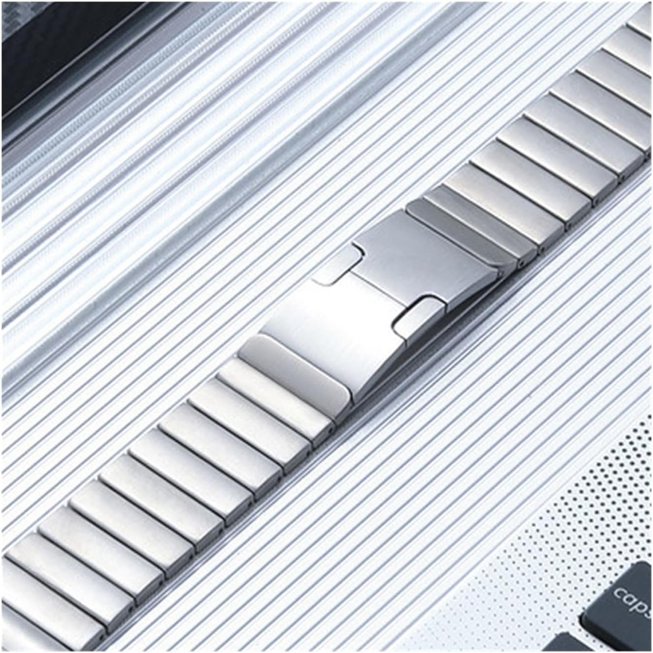 [PLYYQZM] に合う Hua wei Watch Fit 4 Pro用メタルストラップ、ステンレススチールバンド、,に合う H