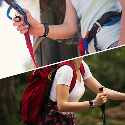 Miniatura 7 de Correa compatible con Apple Watch de 1.496 pulgadas, 1.575 pulgadas, 1.614 pulgadas, correa deportiva ajustable de nailon tejida para iWatch Series