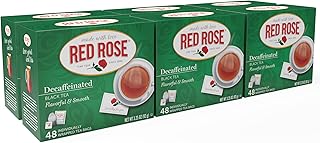 Red Rose Naturally Decaffeinated Black Tea