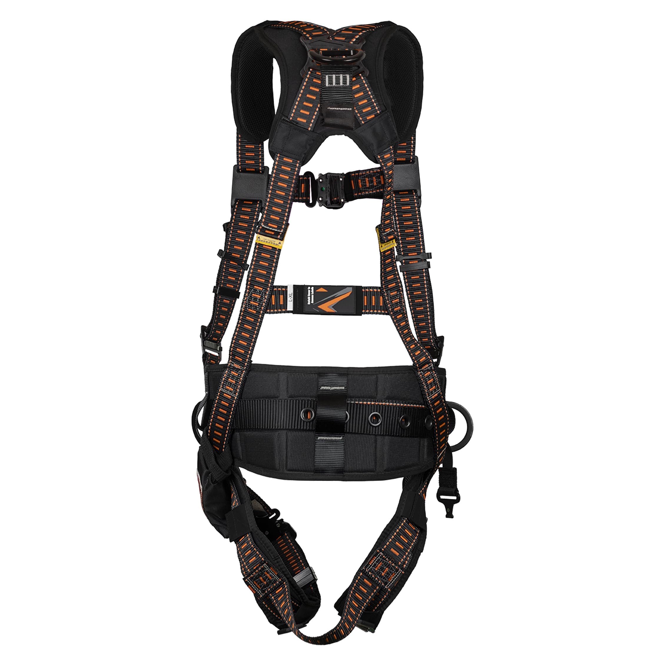 Malta Dynamics Warthog Comfort MAXX Steel Safety Harness for Fall Protection, OSHA/ANSI Rated