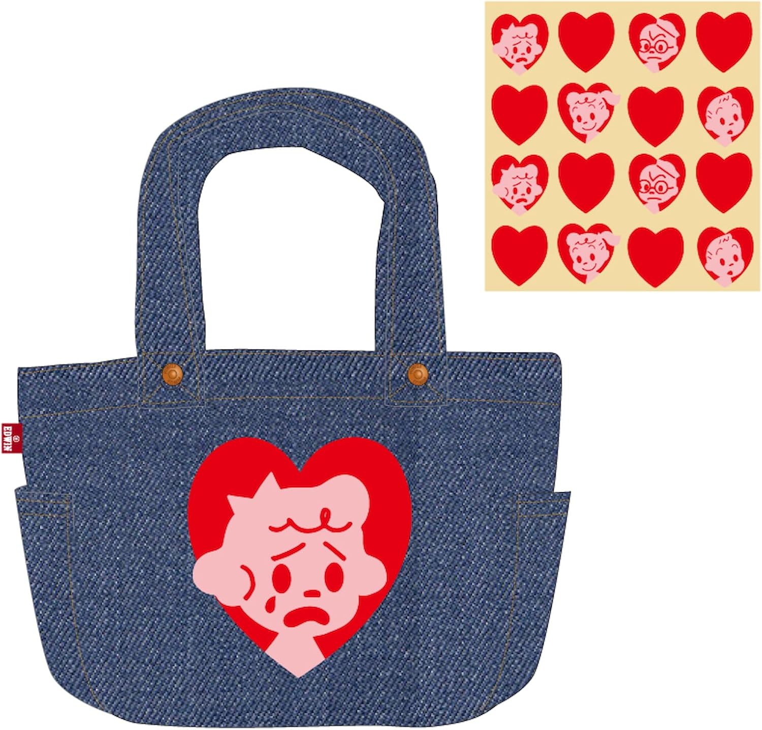 Nakazima Corporation Edwin Betty Denim Bag 218841-26