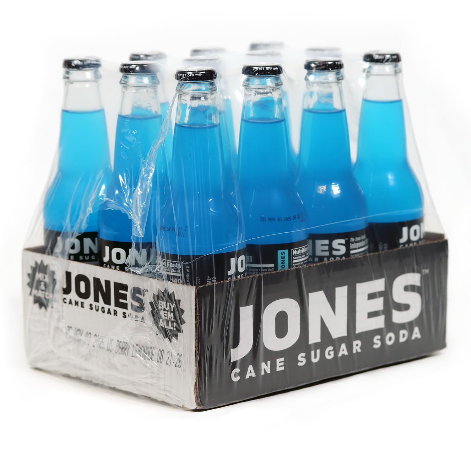 Buy Jones Soda Co. Berry Lemonade Soda Flavor 100 Cane Sugar Soda